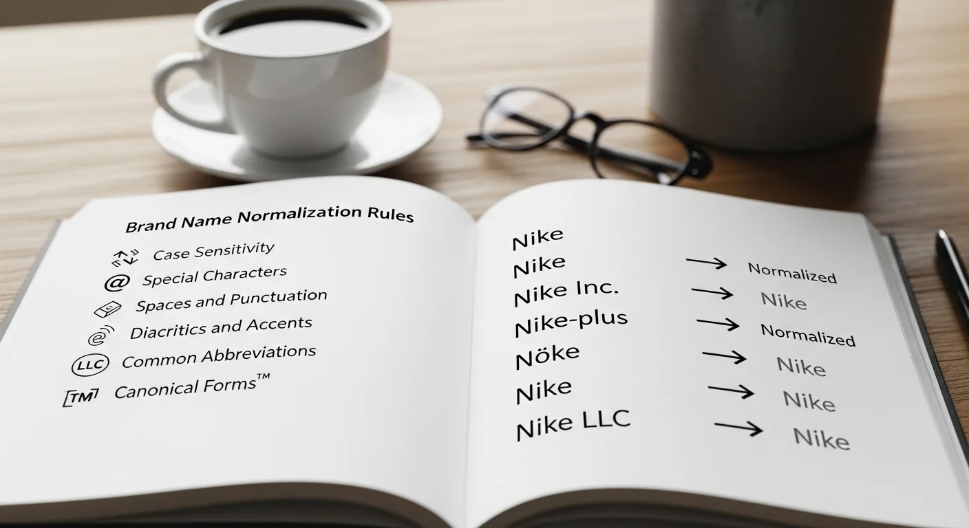 Brand Name Normalization Rules
